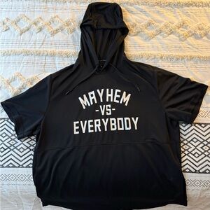 Crossfit Mayhem Hooded Short Sleeve Shirt